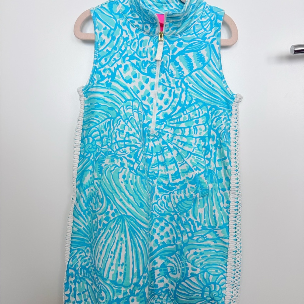 Lilly Pulitzer Sleeveless Skipper Shift Dress Girls size M (6-7)